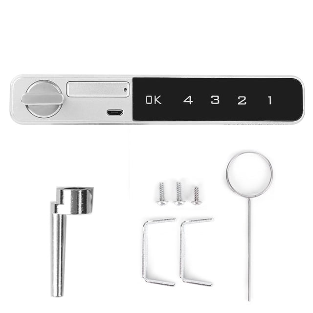 Entrada sin llave, mini contraseña electrónica, teclado de puerta inteligente, cerradura de contraseña digital diseñada por expertos Jadeshay A