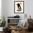 thumbnail image 4 of Art.com Best Friend Giclee Print by Andy Westface, Brown Frame Wall Art, 32" x 40", 4 of 5