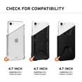 thumbnail image 2 of AmPm UAG Designed for iPhone SE (2022) Case [4.7-inch Screen] Rugged Lightweight Slim Shockproof Pathfinder Protective Cover, Black, 2 of 6