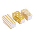 thumbnail image 1 of Popcorn Container, Large Capacity Occupy Little Space Top Opening Popcorn Cups  for Graduation Anniversary for Shower Gold, 1 of 7