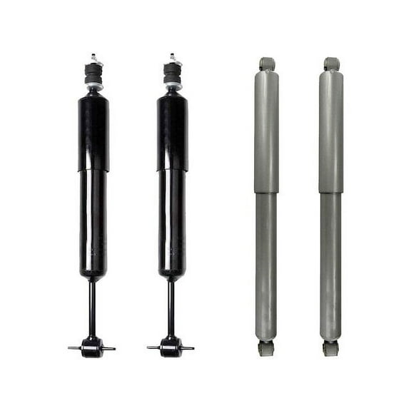 Front and Rear Shock Absorber Set - Compatible with 1998 - 2011 Ford Ranger 1999 2000 2001 2002 2003 2004 2005 2006 2007 2008 2009 2010