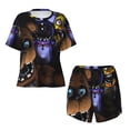 thumbnail image 4 of Lsque Five Nights At Freddy'S Women's Short-Sleeved Pajama Set - 2 Piece Soft and Lightweight Sleepwear Set-X-Large, 4 of 9