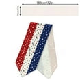 thumbnail image 2 of TACILIP 4th of July Decor, Flag Star Table Runner Flag Design for 4th of July Memorial Day Independence Day Home Kitchen Decor, Mom Gifts, 2 of 6