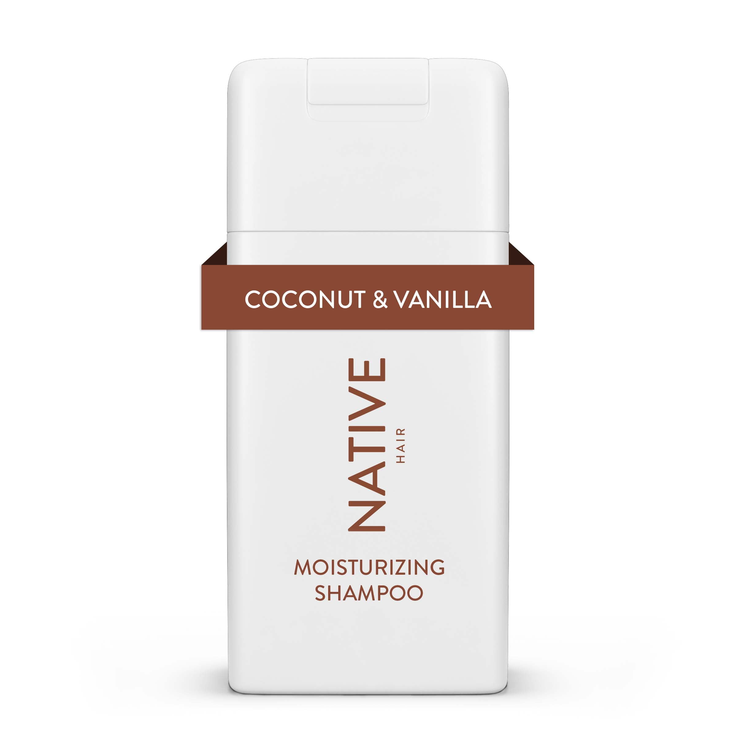 Native Moisturizing Shampoo, Coconut & Vanilla, & Free, Travel-Sized Mini 3 oz - Walmart.com