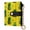 Pineapple Pattern, variant on Small Wallet For Women Bifold Leather Pocket Coin Credit Card Holder With RFID Blocking Bright Green Cream-colored Checkered