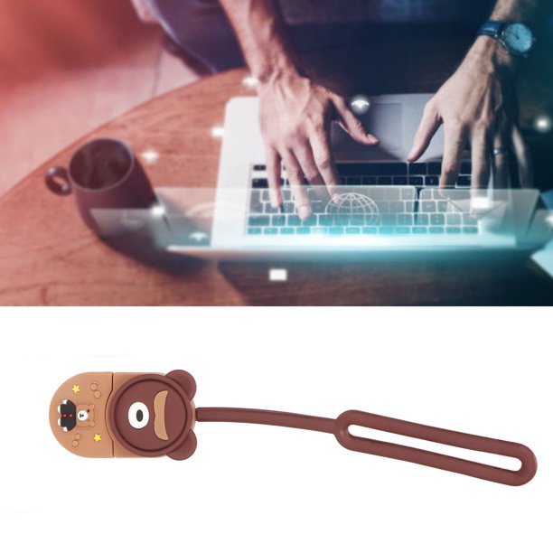 De Fácil Almacenamiento Unidad Flash USB de Dibujos Animados USB 20 Estándar Plug and Play de Oso Pardo Memoria USB de Alta Velocidad para Respaldo Viajes