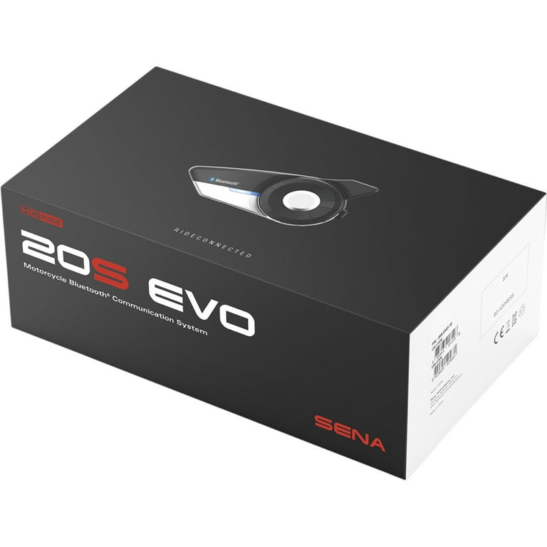 SENA 20S EVO HD Bluetooth Motorcycle Helmet Headset with Mesh