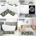 thumbnail image 4 of SKYSONIC Lemons Cake Slices Kitchen Mats and Rugs Cartoon Floor Runner Area Rug Washable Carpet Perfect for Living Room Bedroom Entryway,19.7"x27.6"+19.7"x47.2", 4 of 7