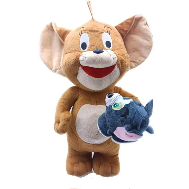 Muñeco de peluche Tom Jerrys Anime de 36 cm con guata de seda