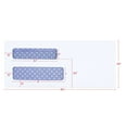 thumbnail image 4 of Staples InstantSeal Security Tinted #8 Double Window Envelopes 3 5/8" x 8 5/8" White 500/Box, 4 of 5