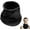 Black, variant on Neck Warmer Scarf for Woman Men Thickened Warm Neck Gaiter with Two Buttons Riding Windproof Warm Scarf