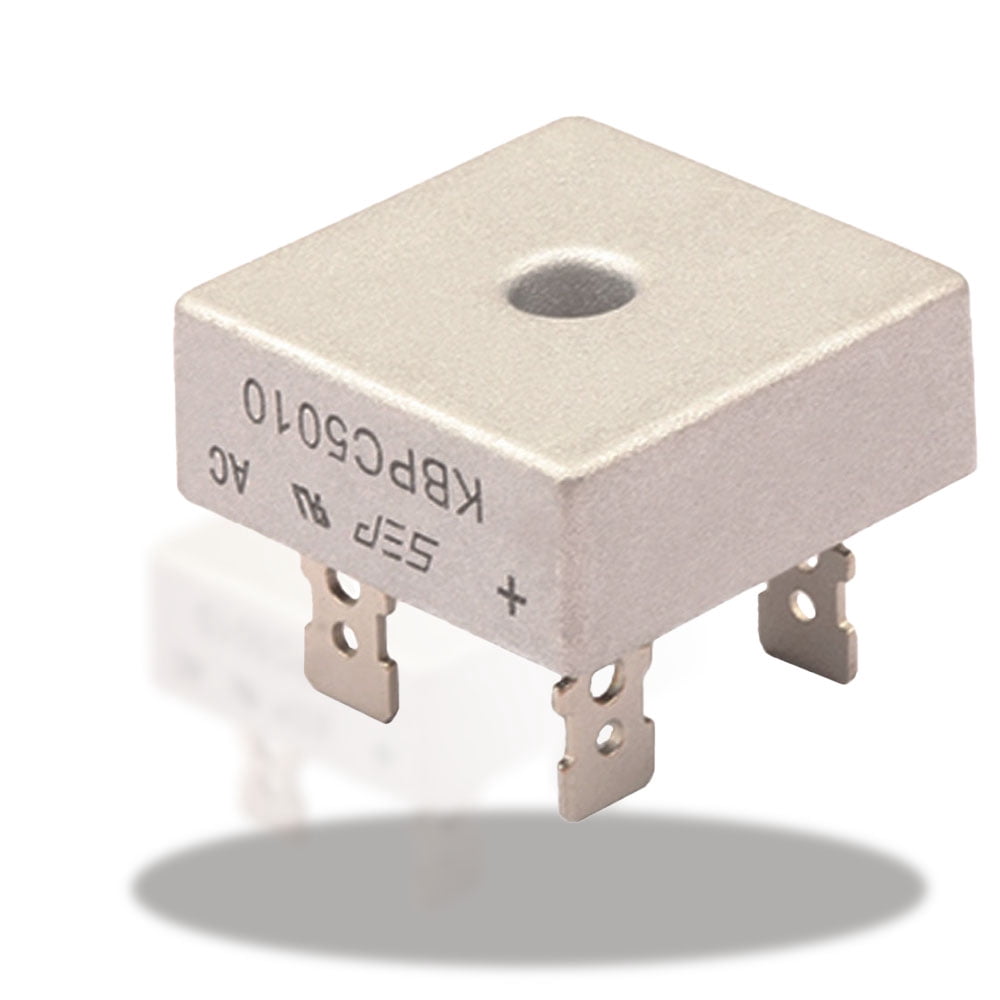 2pcs  KBPC5010 Single-Phases Diode Bridge Rectifier 50A 1000V KBPC 5010 Power Rectifier Diode Electronic Components