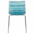 thumbnail image 1 of LeisureMod Astor Chaise de Salle à Manger à Motif Ondulé d'Eau, 1 of 5