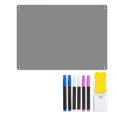 thumbnail image 1 of Justharion Acrylic Board Magnetic Calendar Dry Magnetic Board Customizable Messaging Versatile Blank Board 40*30CM 1Set, 1 of 6