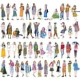 thumbnail image 3 of Wrapables Fashion Women People Vinyl Stickers for Scrapbooking, Journaling, Water Bottles, 100pcs, Lifestyle Ladies, 3 of 9