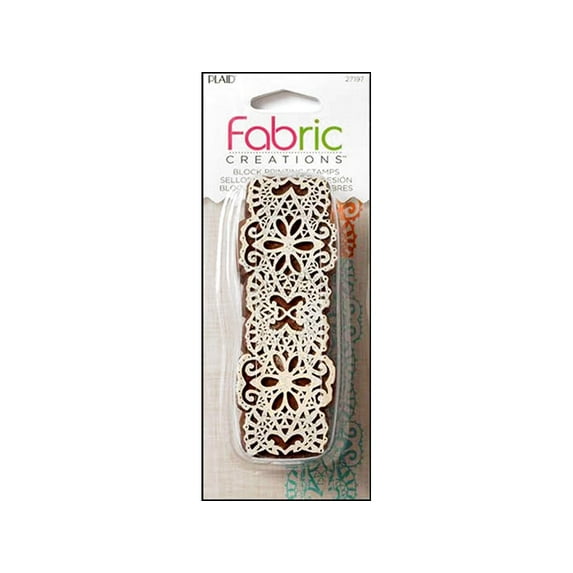 Plaid Fabric Creations BP Stamp BDR Lace
