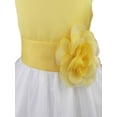 thumbnail image 3 of iEFiEL Girls Wedding Birthday Party Flower Dress Bowknot Tulle Princess Dress, 3 of 7