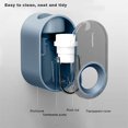thumbnail image 5 of nipocaio Wall Mounted Automatic Toothpaste Dispenser - Automatic Toothpaste Squeezer - Beautiful Bathroom Accessories, for Family Shower, Bathroom(Blue), 5 of 5