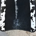 thumbnail image 3 of CAR GRAND Waterproof Faux Leather Carpet Car Floor Mats Universal Fit Anti-Slip Nibbs PVC Back Driver Heel Pad SUV, VAN Sedan Truck Set of 4 Pieses Cow Print, 3 of 6