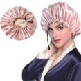 thumbnail image 2 of Sleeping Head Cover Adjustable 3PCS Unisex Shower Cap Hair Loss Hat Sleep Hat, 2 of 10