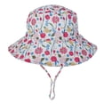 thumbnail image 2 of Fisherman Hat Animal Pattern Sun Protection Skin Friendly Kids Bucket Hat for Outdoor, 2 of 8