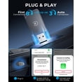 thumbnail image 2 of Adaptador inalámbrico 2 en 1 AuroraLink para CarPlay y Android Auto, 2 of 8