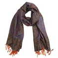 thumbnail image 1 of Peach Couture Châle Pashmina Réversible Élégant Paisley, 1 of 1