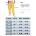 thumbnail image 5 of Gleelist Women's Plus Size Tapered Lounge Pants Adjustable Drawstring Soft Casual Comfy Pants Elastic Cuff Ankle With Pockets (XL-5XL）, 5 of 5