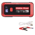 thumbnail image 2 of Arrancador Portátil Del Salto, Carga Rápida USB Del Arrancador Del Puente De La Batería De La Vivienda Fuerte 2500A Para El Camión, 2 of 7