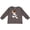 Charcoal Grey, variant on Inktastic Karate Girl, Cute Girl, Black Belt, Brown Hair Girls Long Sleeve Toddler T-Shirt