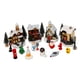 thumbnail image 3 of Casas de Pueblo,Mini adorno iluminado con decoración de casas de pueblo,Figuras navideñas de bricolaje con iluminación LED coleccionables,Kits de adornos de resina en miniatura,centros de Macarena Casas de Pueblo, 3 of 8