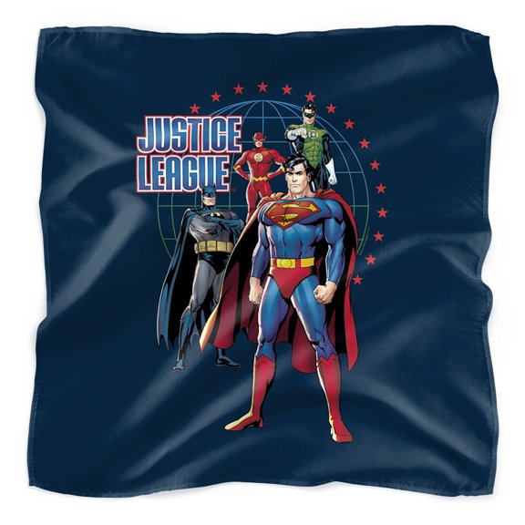 Justice League Protectors Bandana (21 in x 21 in)