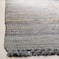 thumbnail image 3 of SAFAVIEH Montauk Jayde Striped Cotton Area Rug, Grey/Multi, 8' x 10', 3 of 6