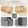 thumbnail image 6 of viswild 24" Bathroom Vanity Combo with Ceramic Sink - Space Saving Design for Small Bathrooms, Soft Close Doors, Freestanding Modern Vanity Cabinet in Grey, 6 of 14