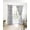 Gray, variant on Boho Gray Flower Blackout Curtains 39 Inches Long,Thermal Insualted Grommet Curtains & Drapes,Vintage Farmhouse Leaf Spring Plant Room Darking Curtains for Living Room Bedroom 2 Panels 27.5"W x39"L