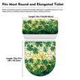 thumbnail image 7 of HELLHERO Cozy Toilet Bowl Cover Fits All Toilet Shapes Elastic Edge for Hotel Home, Shamrock, 7 of 7