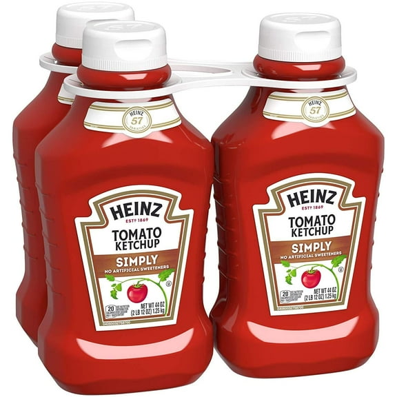 Heinz Bilot Tomato Ketchup - 3 Count (44 oz)
