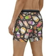 thumbnail image 3 of Rocae Milk Tea for Stretch Moisture-Wicking Underwear,Men's Underwear Boxer Briefs Large, 3 of 9
