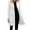 2 White, variant on Longline Blazer for Women Mid-Length Elegant Slim Fit Trench Coats Tweed Coat Blazers Suit Plus Size Long Sleeve Casual Work formal Business Cardigan