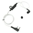 thumbnail image 2 of Accessoires de Communication Radio en Plastique ABS, Casque Privé Réglable pour Garder la Conversation, Garde-Corps Clair pour Sécurité Hôtelière Garde de Sécurité Noir, Rouge, Vert, Blanc, 2 of 7