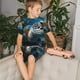 thumbnail image 4 of Balery Ocean Coral Turtle Conjunto de Pijama Infantil de Manga Corta con Estampado – Ropa de Dormir de Algodón Suave-Small, 4 of 6