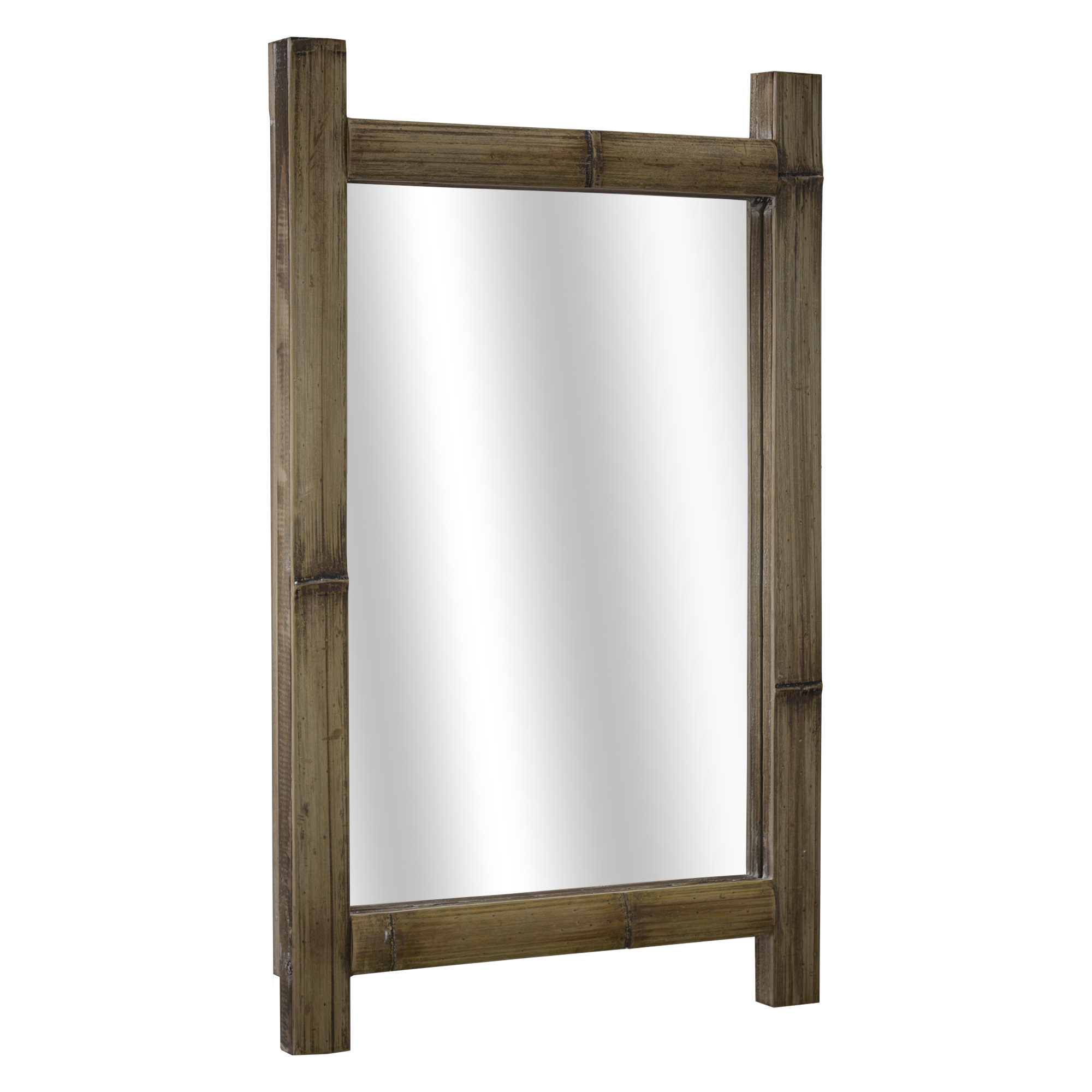 Bamboo Framed Mirror