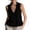 A2 Black, variant on Holzkary Women's Athletic Tank Tops Ruffle V Neck Peplum Tops Pleated Flowy Hem Blouses Crop Ladies Basic Tank Shirt Tunic Top Flowy Loose Fit Cami Solid Color Work Vests Summer Tops for Women