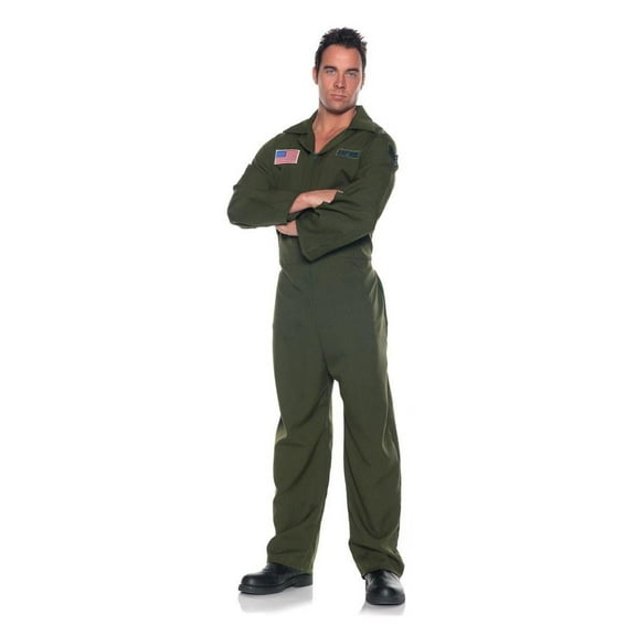 Underwraps Air Force Jumpsuit Costume Adult One Size Fits Most Male