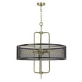 thumbnail image 2 of Cal Lighting 60W X 6 Leiden Metal Chandelier With Mesh Shade (Edison Bulbs Are Not Included), 2 of 3