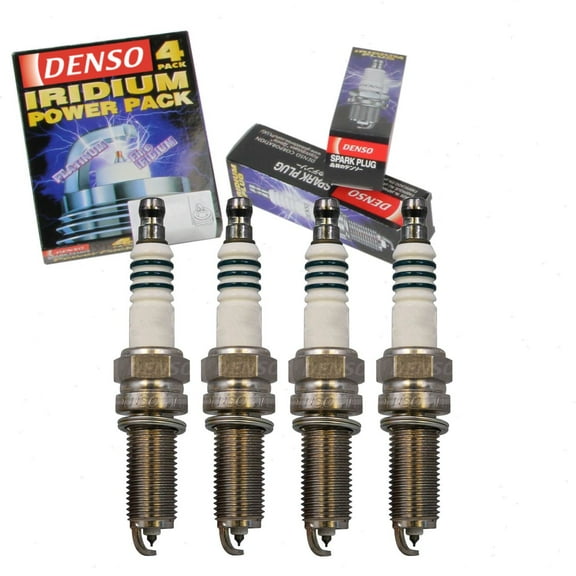 4 pc DENSO Iridium Power Spark Plugs compatible with Honda Accord 2.4L L4 2008-2012