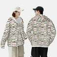 thumbnail image 4 of Lsque Pig And Watermelon Pattern UPF 50+ Lightweight Sun Protection Men's Women's Long Sleeve Shirt, Hoodie Performance -Large, 4 of 7