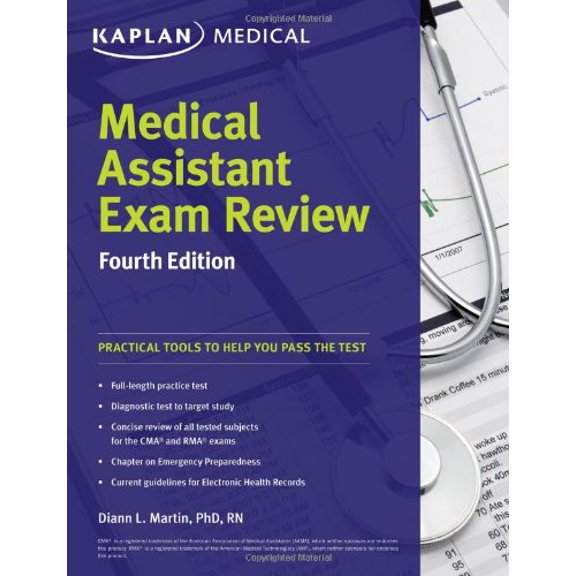 Pre-Owned Medical Assistant Exam Review (Kaplan Medical Assistant Exam Review) Paperback