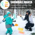 thumbnail image 2 of Herramientas Para Hacer Bolas De Nieve, Pinzas Para Bolas De Nieve Al Aire Libre Para Niños, Herramienta De Molde De Arena Para Nieve De Invierno Para Pelea De Bolas De Nieve, Deportes 4 Unids/Set Guardurnaity OD014699-01, 2 of 6