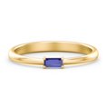 thumbnail image 1 of East-West Stackable Baguette Ring in 10K Yellow Gold, 1 of 3